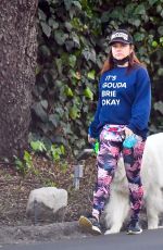 TIFFANI THIESSEN Out and About in Encino 02/18/2021