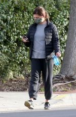 TIFFANY THIESSEN Out in Los Angeles 02/01/2021 