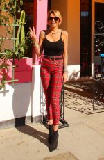 TINA LOUISE and JADE NICOLE at Their Second Sugar Taco Vegan Restaurant in Sherman Oaks 02/05/2021
