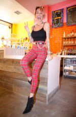 TINA LOUISE and JADE NICOLE at Their Second Sugar Taco Vegan Restaurant in Sherman Oaks 02/05/2021