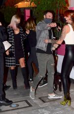 TINA LOUISE, SHARNA BURGESS and Brian Austin Green at Opening of Tina