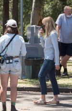 TONI COLLETTE on the Set of Pieces of Her in Sydyney 02/11/2021