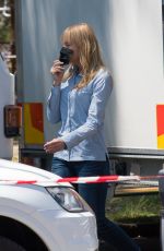 TONI COLLETTE on the Set of Pieces of Her in Sydyney 02/11/2021
