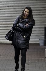 VANESSA BAUER Leaves Dancing on Ice Training in Blackpool 02/02/2021