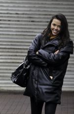 VANESSA BAUER Leaves Dancing on Ice Training in Blackpool 02/02/2021