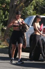 VICTORIA JUSTICE Leaves a Training Session in Los Angeles 02/03/2021
