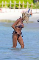 VICTORIA SILVSTEDT at a Beach in St Barts 02/23/2021
