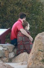 WHITNEY PORT and Tim Rosenman Out to Watch Sunset in Los Angeles 02/02/2021