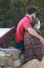 WHITNEY PORT and Tim Rosenman Out to Watch Sunset in Los Angeles 02/02/2021