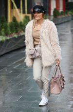ZOE HARDMAN Arrives at Heart Radio in London 02/06/2021