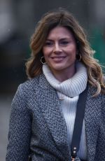 ZOE HARDMAN Arrives at Heart Radio in London 02/07/2021
