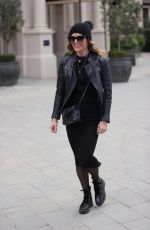 ZOE HARDMAN Arrives at Heart Radio in London 02/14/2021