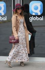 ZOE HARDMAN Arrives at Heart Radio in London 02/28/2021