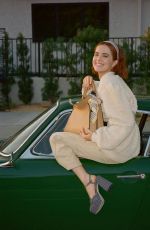 ZOEY DEUTCH for Fendi Peekaboo Iseeu Campaign, 2020