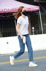 ZOEY DEUTCH Out for Coffee in Los Angeles 02/11/2021