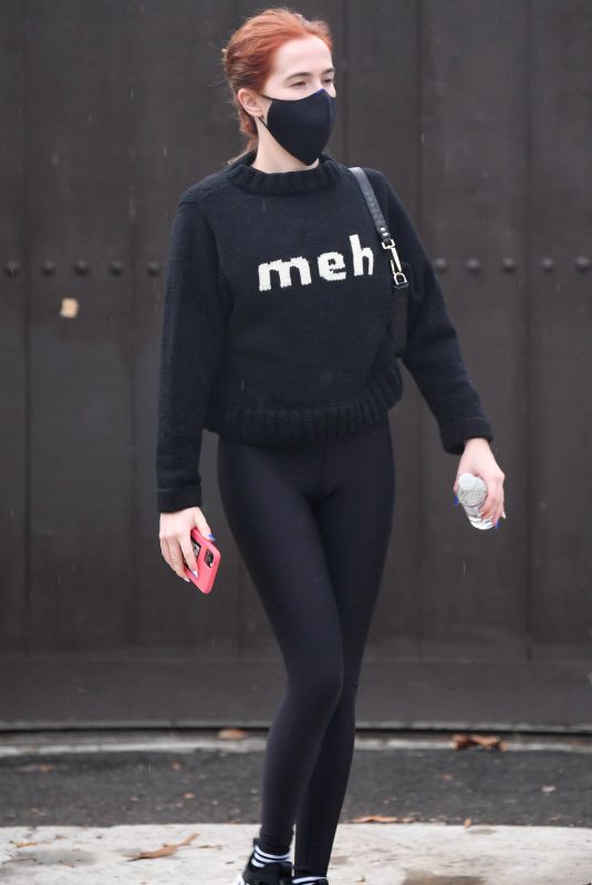 ZOEY DEUTCH Out for Morning Workout in Los Angeles 02/03/2021