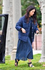 ABIGAIL SPENCER Out in Los Angeles 03/07/2021