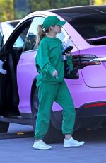 ADDISON RAE Arrives at Dogpound Gym in Los Angeles 03/24/2021