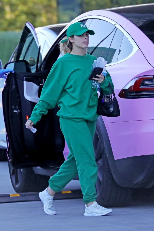 ADDISON RAE Arrives at Dogpound Gym in Los Angeles 03/24/2021