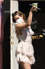 ADDISON RAE at Cha Cha Matcha in Los Angeles 03/19/2021