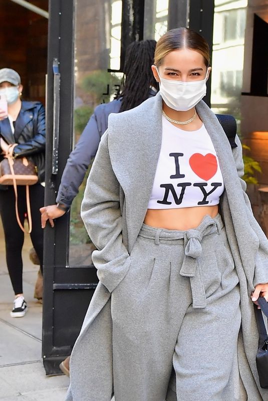 ADDISON RAE Heading to Airport in New York 03/27/2021