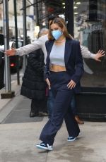 ADDISON RAE Leaves 1 Hotel in New York 03/26/2021