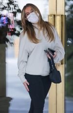 ADDISON RAE Leaves Sunset Towers in West Hollywood 03/25/2021