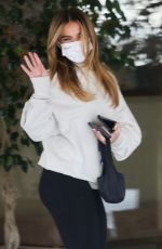 ADDISON RAE Leaves Sunset Towers in West Hollywood 03/25/2021