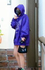 ADDISON RAE Out and About in Los Angeles 02/28/2021
