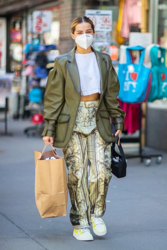 ADDISON RAE Out and About in New York 03/27/2021