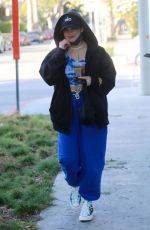 ADDISON RAE Out and About in West Hollywood 02/28/2021