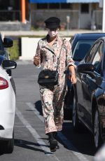 ALESSANDRA AMBROSIO at a Skin Care Clinic in Los Angeles 03/02/2021