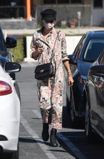 ALESSANDRA AMBROSIO at a Skin Care Clinic in Los Angeles 03/02/2021