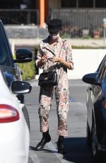 ALESSANDRA AMBROSIO at a Skin Care Clinic in Los Angeles 03/02/2021