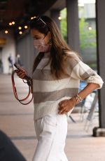 ALESSANDRA AMBROSIO at Caffe Luxxe in Brentwood 03/03/2021