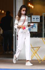 ALESSANDRA AMBROSIO at Caffe Luxxe in Brentwood 03/03/2021