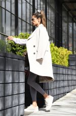 ALESSANDRA AMBROSIO Heading to Pilates Class in Los Angeles 03/10/2021