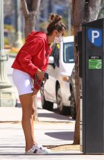 ALESSANDRA AMBROSIO Leaves Pilates Class in Brentwood 03/21/2021