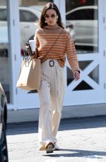 ALESSANDRA AMBROSIO Out for Coffee in Brentwood 03/17/2021