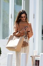 ALESSANDRA AMBROSIO Out for Coffee in Brentwood 03/17/2021