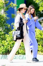 ALESSANDRA AMBROSIO Out for Coffee in Malibu 03/14/2021