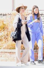 ALESSANDRA AMBROSIO Out for Coffee in Malibu 03/14/2021