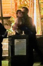 ALESSANDRA AMBROSIO Out for Dinner in Santa Monica 03/09/2021