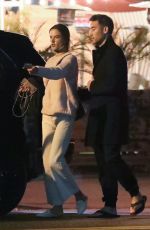 ALESSANDRA AMBROSIO Out for Dinner in Santa Monica 03/09/2021