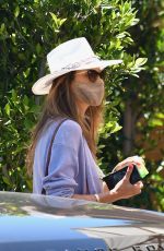 ALESSANDRA AMBROSIO Out for Lunch at Soho House in Malibu 03/27/2021