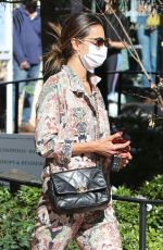 ALESSANDRA AMBROSIO Out for Lunch in Pacific Palisades 03/01/2021