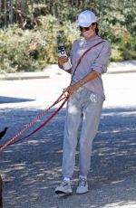 ALESSANDRA AMBROSIO Out Hiking in Los Angeles 03/04/2021