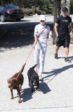 ALESSANDRA AMBROSIO Out Hiking in Los Angeles 03/04/2021