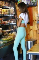 ALESSANDRA AMBROSIO Shopping at Kreation Organic in Brentwood 03/30/2021