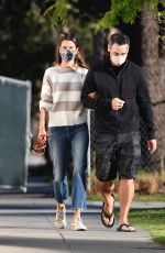 ALESSANDRA AMBROSIO Sshopping for Kitchen Supplies at Williams-Sonoma in Los Angeles 03/03/2021